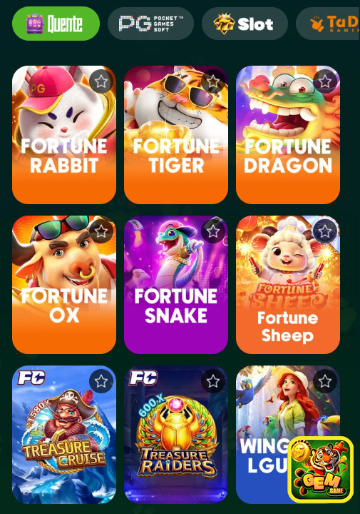 Jogos gemgame.com: Roda da Fortuna Diária e Slots Quentes